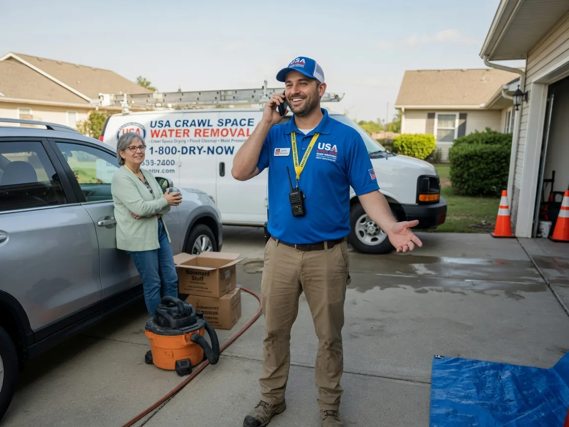 Crawl Space Water Removal Molena, GA FAQs